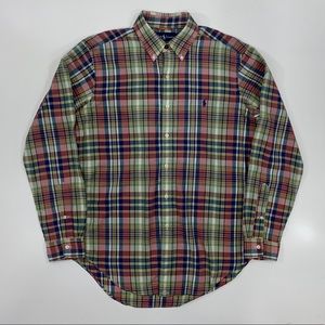 Ralph Lauren Polo Plaid Button-Down Shirt